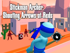 Žaidimas Stickman Archer: Shooting Arrows at Reds