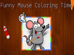 Žaidimas Funny Mouse Coloring Time