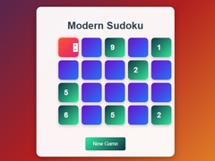 Žaidimas Modern Sudoku