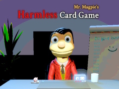Žaidimas Mr. Magpie’s Harmless Card Game