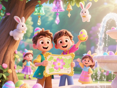 Žaidimas Find The Differences: Easter Egg Hunt