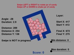 Žaidimas Candy Shake Shake Gravity Puzzle