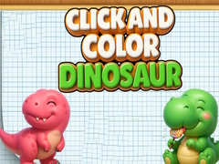 Žaidimas Click And Colors Dinosaurs
