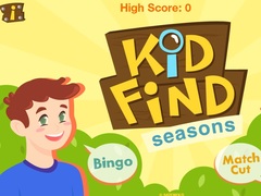 Žaidimas Kid Find Seasons