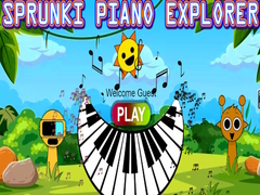 Žaidimas Sprunki Piano Explorer