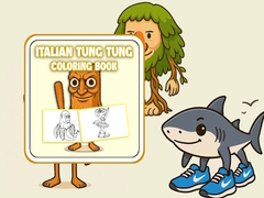 Žaidimas Tung Tung Sahur Coloring Book