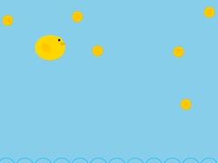Žaidimas A Duck Collecting Coins