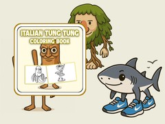 Žaidimas Tung Tung Sahur Coloring Book