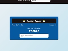 Žaidimas Speed Typer