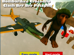 Žaidimas Bombardiro Crocodilo Clash Brr Brr Patapim