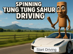 Žaidimas Spinning Tung Tung Sahur Driving