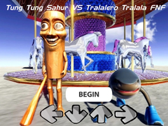 Žaidimas Tung Tung Sahur VS Tralalero Tralala FNF