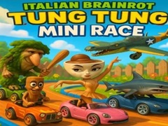 Žaidimas Italian Brainrot Tung Tung Mini Race