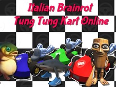Žaidimas Italian Brainrot Tung Tung Kart Online