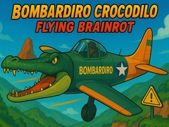 Žaidimas Bombardiro Crocodilo Flying Brainrot
