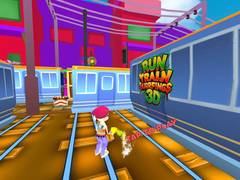 Žaidimas Train Surf Run 3D
