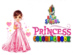 Žaidimas Back To School Princess Coloring Book