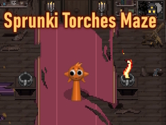 Žaidimas Sprunki Torches Maze