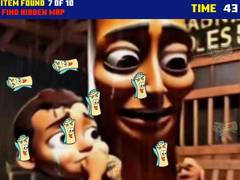 Žaidimas Tung Tung Sahur: Find Hidden Map