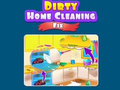 Žaidimas Dirty Home Cleaning Fix
