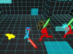 Žaidimas Stickman Neon Sword Fighting