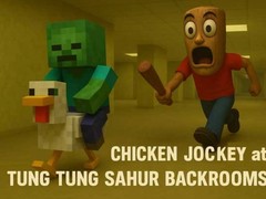 Žaidimas Chicken Jockey at Tung Tung Sahur Backrooms