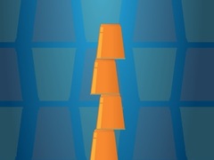 Žaidimas Cups Tower Builder