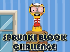 Žaidimas Sprunki Block Challenge