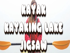 Žaidimas Kayak Kayaking Lake Jigsaw