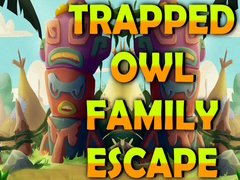 Žaidimas Trapped Owl Family Escape
