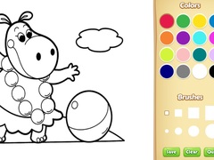 Žaidimas Baby Farm Animals Coloring Book for Kids