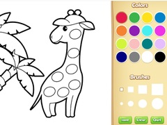 Žaidimas Easy Animal Coloring Book for Kids