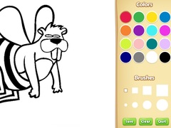 Žaidimas Funny Animal Coloring Book for Kids