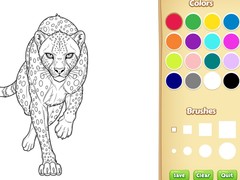 Žaidimas Wild Animals Coloring Book