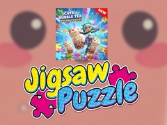 Žaidimas Cute Bubble Tea Jigsaw Puzzles