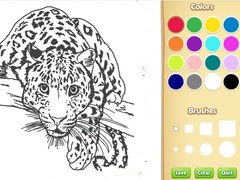 Žaidimas Realistic Animals Coloring Book for Kids