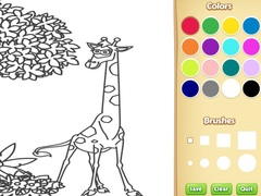 Žaidimas Jungle Animals Coloring Book for Kids