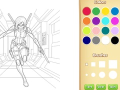Žaidimas Wicked Coloring Book for Kids
