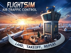 Žaidimas Flight Sim Air Traffic control