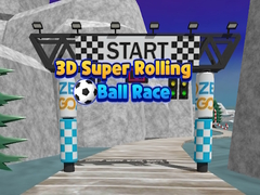Žaidimas 3D Super Rolling Ball Race