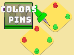 Žaidimas Colors pins