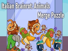 Žaidimas Italian Brainrot: Animals Merge Puzzle