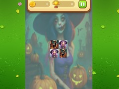 Žaidimas Halloween Witch Memory Match