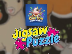 Žaidimas Cute Cow Jigsaw Puzzles