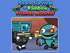 Žaidimas Space Survival - Rainbow Friends Monster
