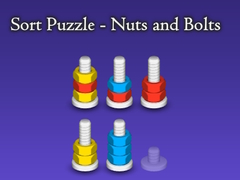 Žaidimas Sort Puzzle - Nuts and Bolts
