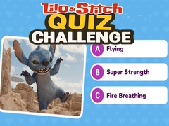 Žaidimas Lilo & Stitch Quiz Challenge