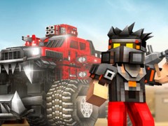 Žaidimas Blocky Cars: Car Battle