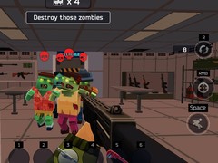 Žaidimas Pixel Combat: Zombies Strike