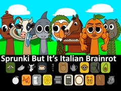 Žaidimas Sprunki But It’s Italian Brainrot